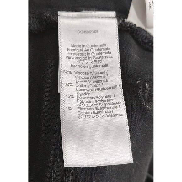 Madewell Jeans Size 31 Womens RoadTripper Skinny Wash Black Denim Pants Stretch - Picture 4 of 12